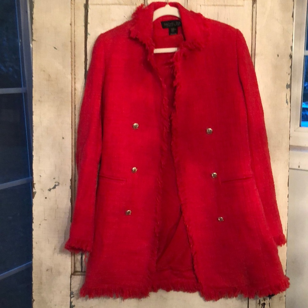 EUC Rachel Zoe tweed jacket